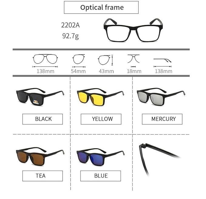 Spectacle Sunglasses with UV Protection & Gradient