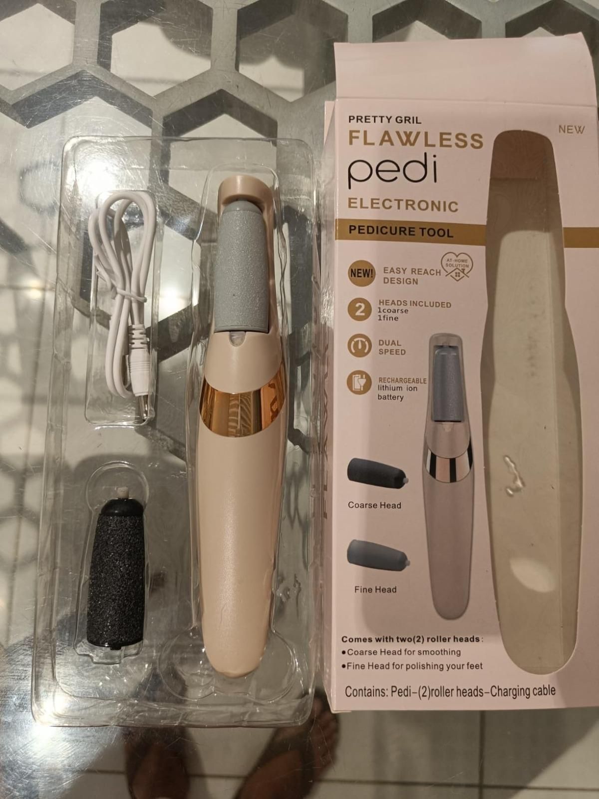 Electric Cordless Callus Remover: Your At-Home Pedicure Solution