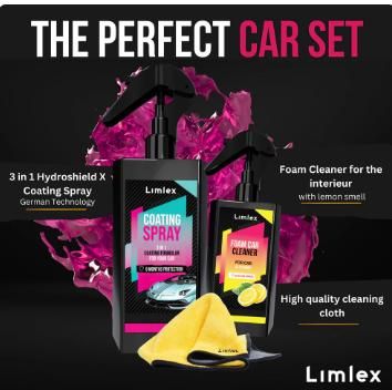 Advanced Car Coating Spray & Foam Cleaner System (200ml)