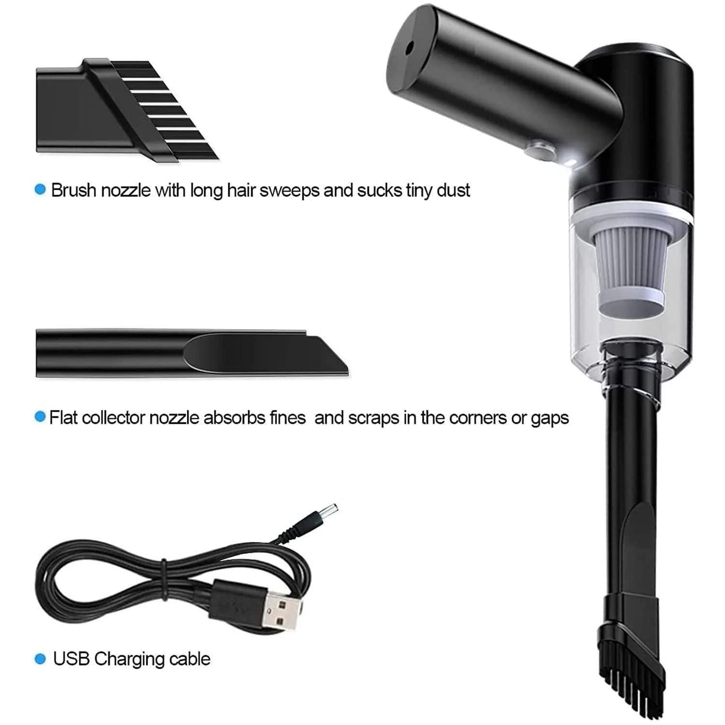 2-in-1 Wireless Air Duster & Vacuum