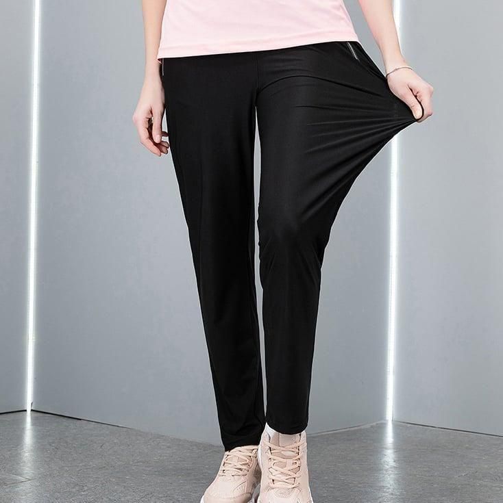 The Perfect Pair: Women's Solid Lycra Track Pants (2-Pack)