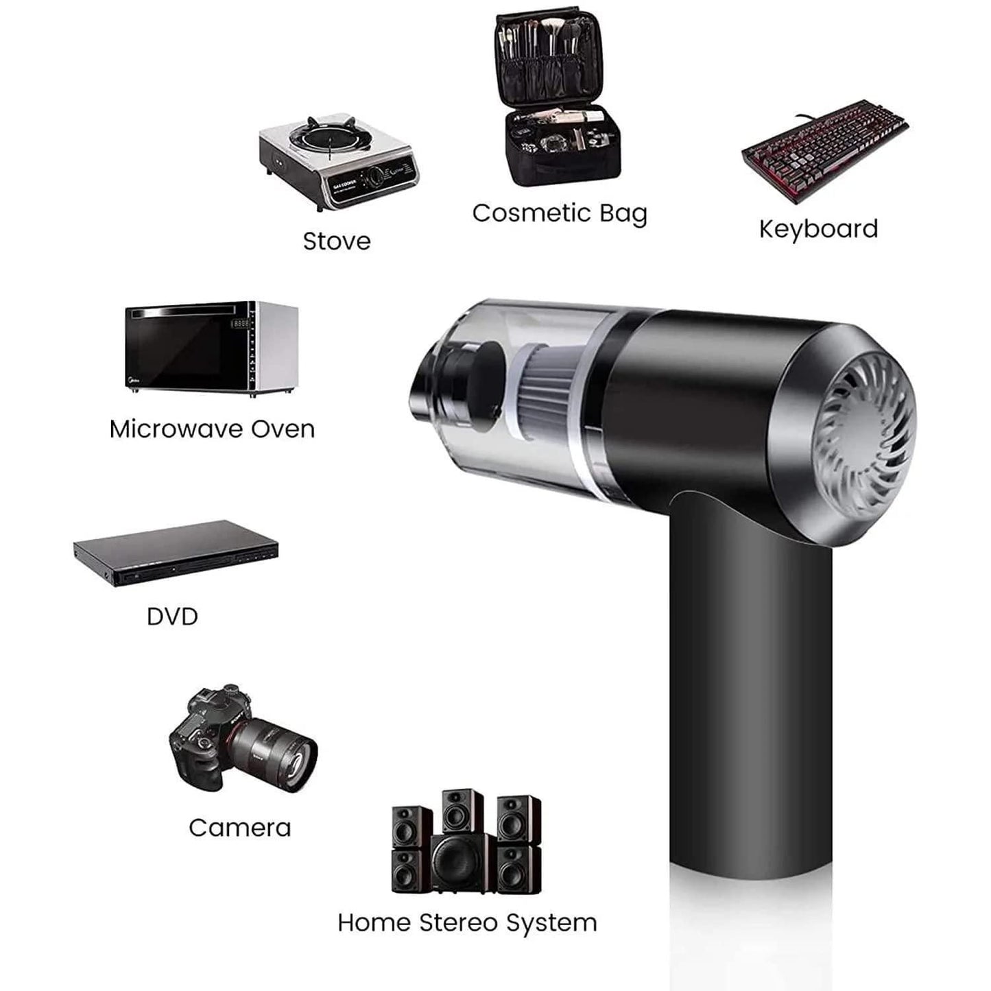 2-in-1 Wireless Air Duster & Vacuum