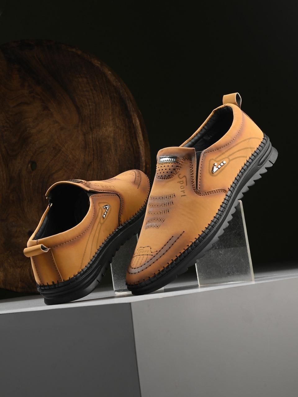Urban Sport Brown Leather Kicks