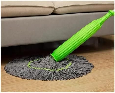 Effortless Clean: Self-Twisting Rotating Mop