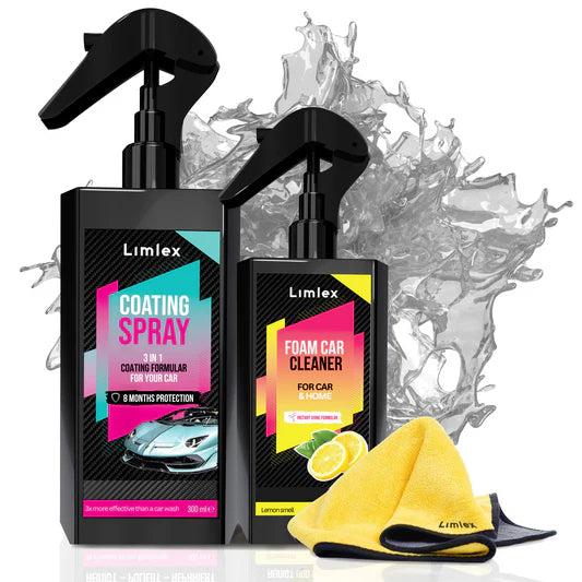 Advanced Car Coating Spray & Foam Cleaner System (200ml)